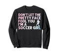 Funny Soccer Art Soccer Lover Sweatshirt - Aesthetic Graphic Men Women - T-Shirt, Sweatshirt, Hoodie