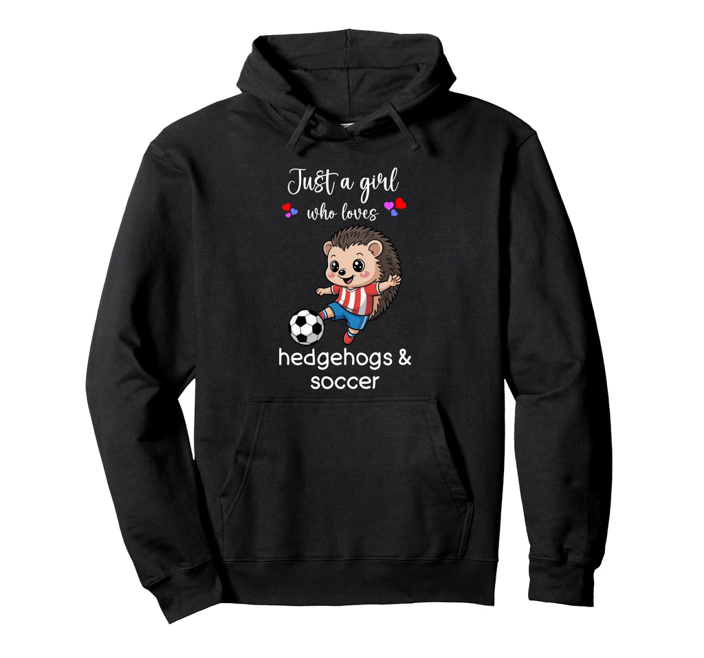 Hedgehog Soccer Hedgehog Soccer Hoodie - Custom Art Print Men Women - T-Shirt, Sweatshirt, Hoodie