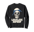 Legalize Hiphop Skull Do Rag Sweatshirt - Streetwear Style Men Women - T-Shirt, Sweatshirt, Hoodie