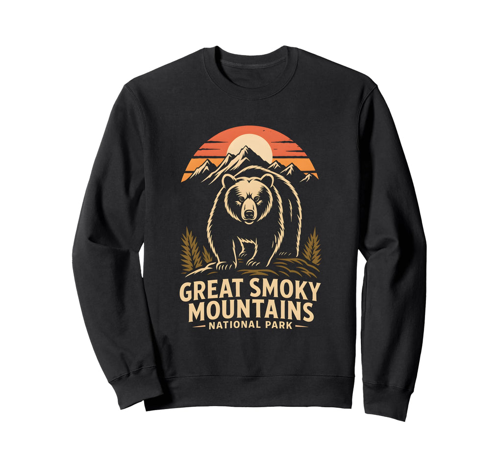 Great Smoky Mountains National Sweatshirt - Aesthetic Graphic for Adults - T-Shirt, Sweatshirt, Hoodie