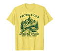 Protect National Parks Defend T-Shirt - Casual Everyday Wear Men Women - T-Shirt, Sweatshirt, Hoodie