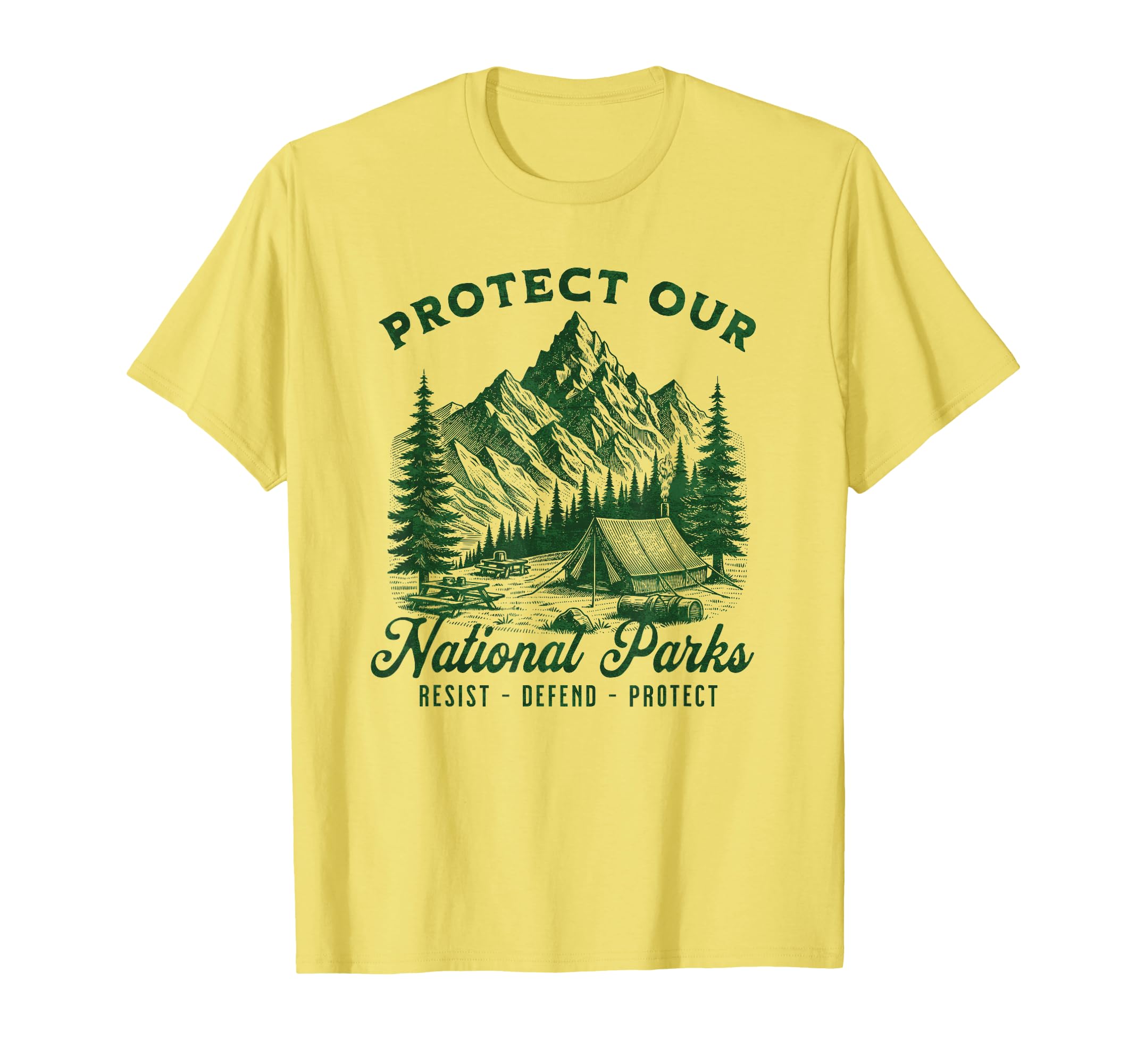 Protect National Parks Defend T-Shirt - Casual Everyday Wear Men Women - T-Shirt, Sweatshirt, Hoodie