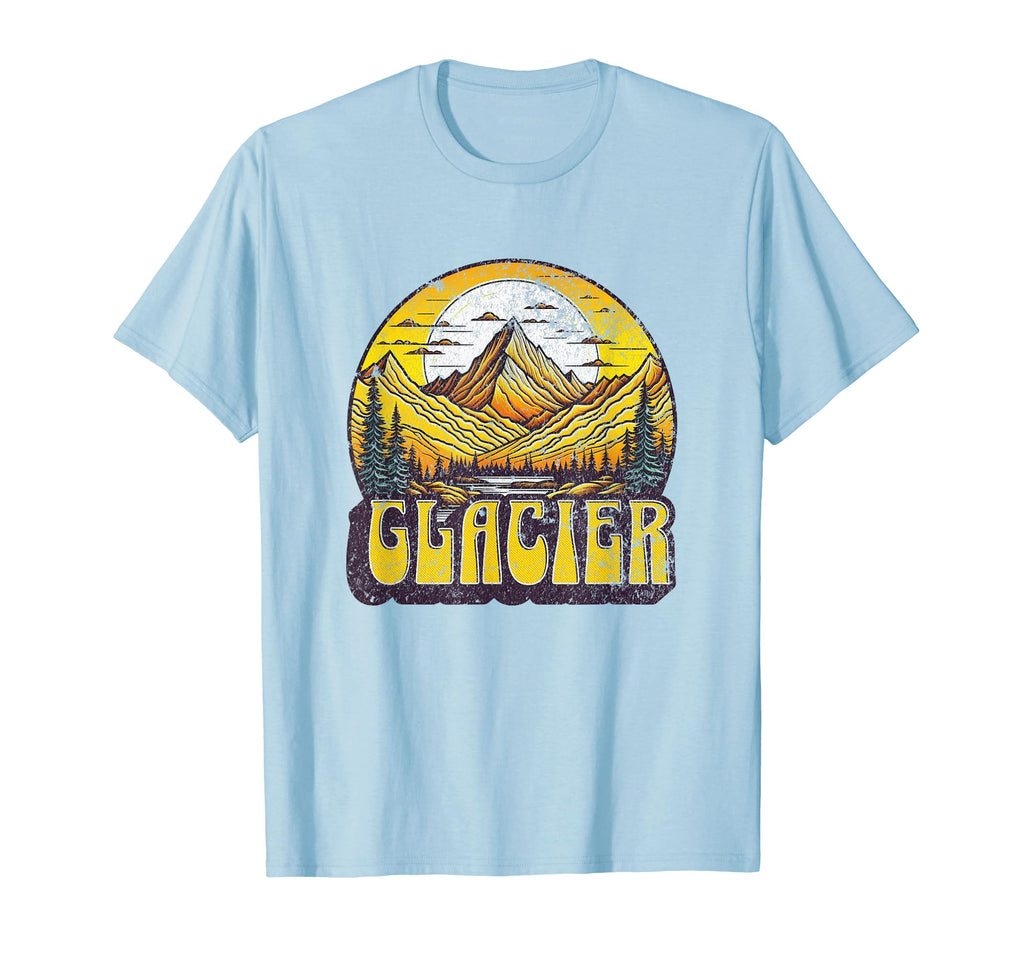 Glacier National Park Montana Usa T-Shirt - Aesthetic Graphic Unisex - T-Shirt, Sweatshirt, Hoodie