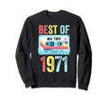 Best 1971 Cassette Tape Sweatshirt - Custom Art Print Unisex - T-Shirt, Sweatshirt, Hoodie