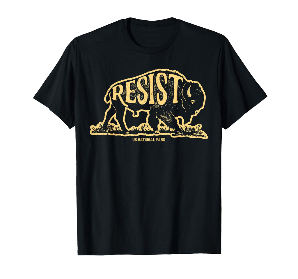 Alt Us National Park Resist Service T-Shirt - Minimalist Print Men Women - T-Shirt, Sweatshirt, Hoodie
