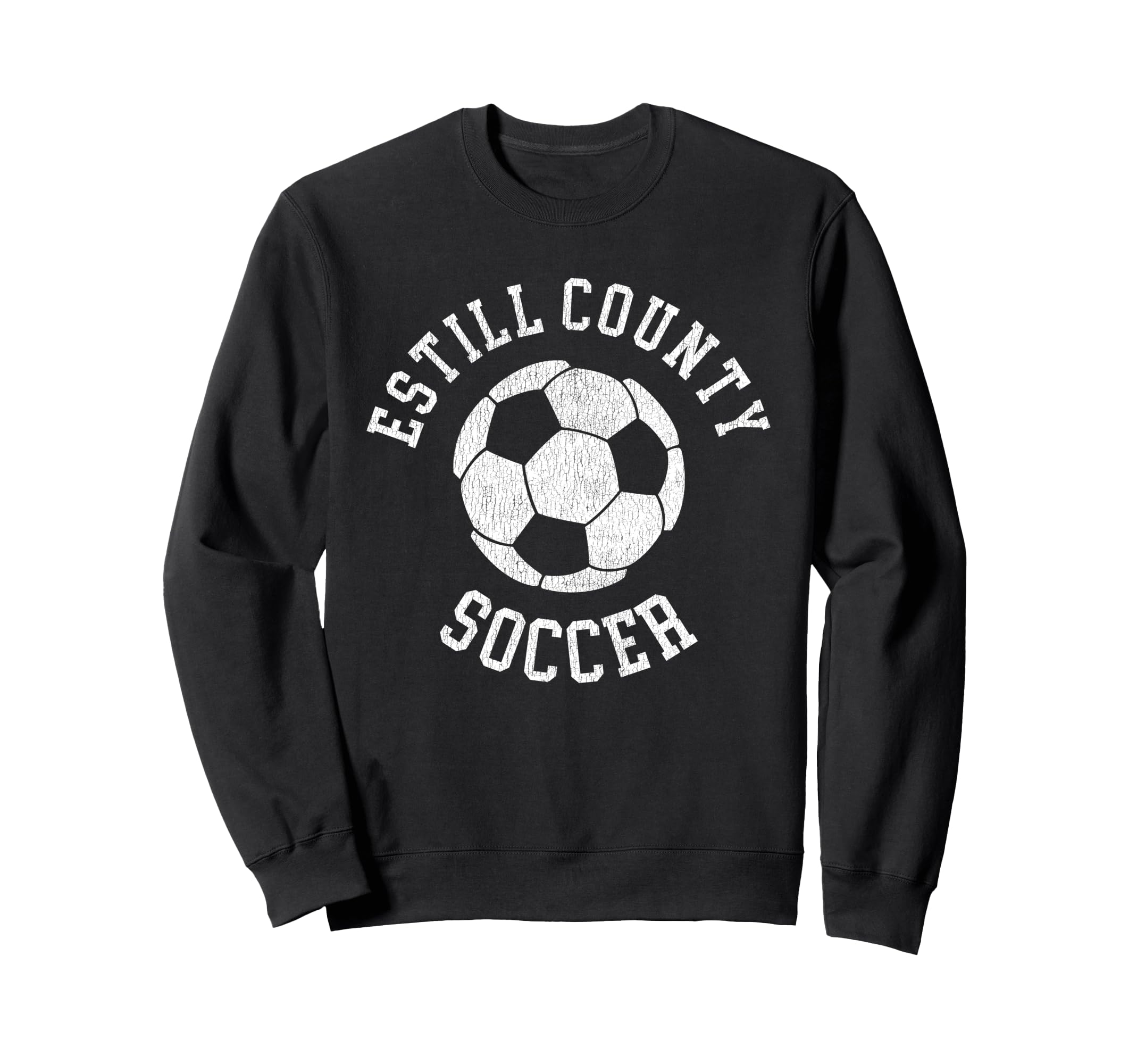 Estill County Soccer Distressed 90S Sweatshirt - Streetwear Style Men Women - T-Shirt, Sweatshirt, Hoodie