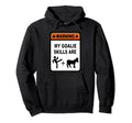 Goalie Skills Kick Donkey Ice Hockey Hoodie - Minimalist Print Unisex - T-Shirt, Sweatshirt, Hoodie