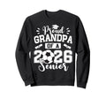 Proud Grandpa 2026 Senior Soccer Ball Sweatshirt - Unique Graphic Unisex - T-Shirt, Sweatshirt, Hoodie