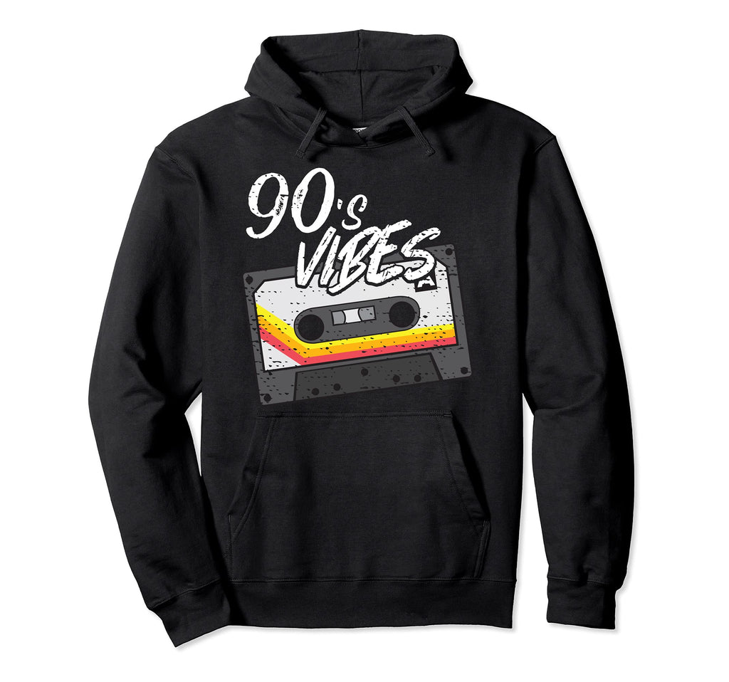 Funny 90S Vibe Party Compact Cassette Hoodie - Custom Art Print Unisex - T-Shirt, Sweatshirt, Hoodie