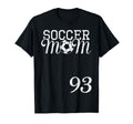 Soccer Mom Jersey Number 93 Favorite T-Shirt - Aesthetic Graphic Unisex - T-Shirt, Sweatshirt, Hoodie