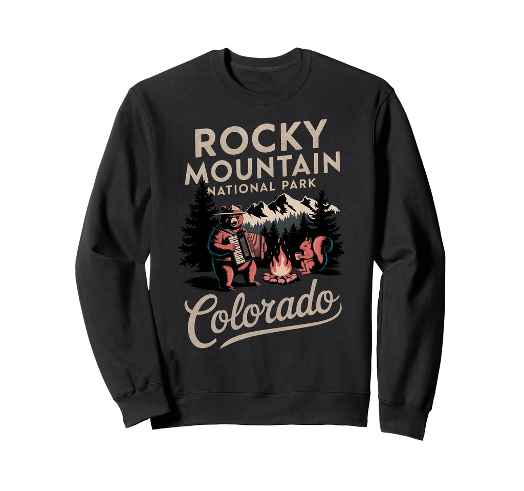 Rocky Mountain National Park Colorado Sweatshirt - Aesthetic Graphic Unisex - T-Shirt, Sweatshirt, Hoodie