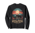 Great Smoky Mountains Bear Sunset Sweatshirt - Fun Novelty Design Unisex - T-Shirt, Sweatshirt, Hoodie