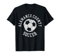 Alamance County Soccer Distressed 90S T-Shirt - Custom Art Print Unisex - T-Shirt, Sweatshirt, Hoodie