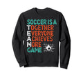 Soccer Coach Practice Ball Sweatshirt - Casual Everyday Wear Men Women - T-Shirt, Sweatshirt, Hoodie