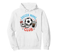 Soccer Moms Club Iced Coffee Cleats Hoodie - Trendy Graphic Men Women - T-Shirt, Sweatshirt, Hoodie