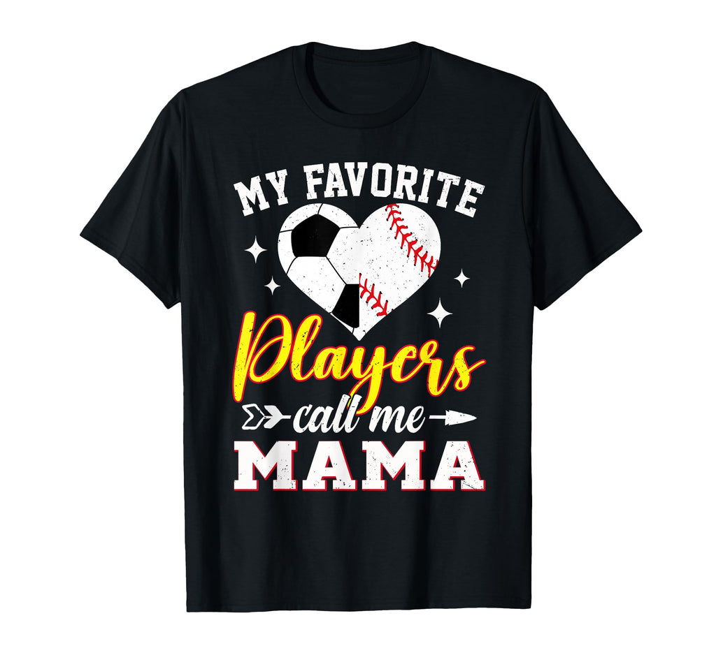 My Favorite Soccer Baseball Players Call T-Shirt - Minimalist Print Unisex - T-Shirt, Sweatshirt, Hoodie