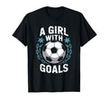 Goal Keeper Quotes Soccer Lover T-Shirt - Minimalist Print Men Women - T-Shirt, Sweatshirt, Hoodie