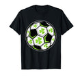 Soccer Ball Shamrock St Patricks Day T-Shirt - Aesthetic Graphic Unisex - T-Shirt, Sweatshirt, Hoodie