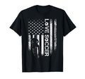 Usa Flag Love Soccer Football Player T-Shirt - Fun Novelty Design Unisex - T-Shirt, Sweatshirt, Hoodie