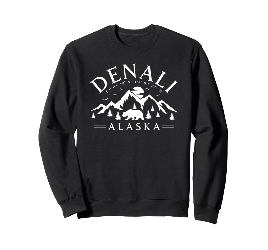 Denali Alaska National Park Sweatshirt - Streetwear Style Men Women - T-Shirt, Sweatshirt, Hoodie