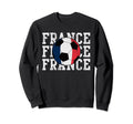 France Soccer Ball French Flag Sports Sweatshirt - Custom Art Print Unisex - T-Shirt, Sweatshirt, Hoodie