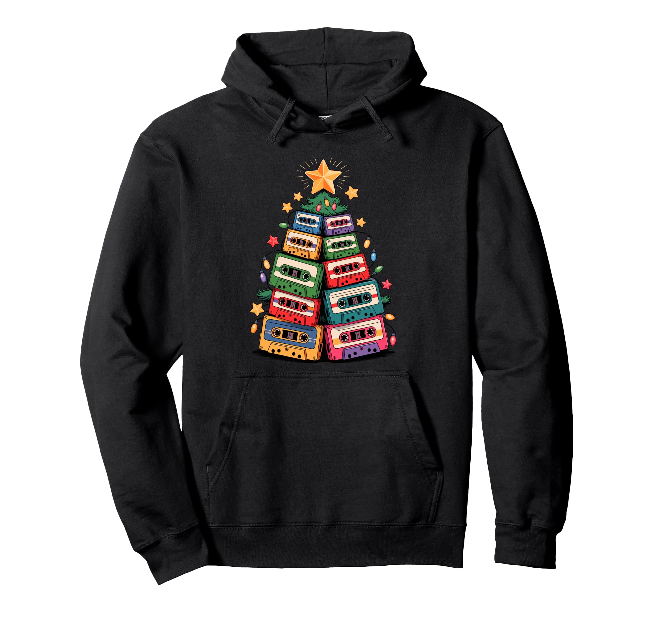 Tree Cassette Tape Old School Hip Hop Hoodie - Custom Art Print for Adults - T-Shirt, Sweatshirt, Hoodie