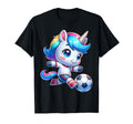 Footballer Unicorn Fans Soccer Team T-Shirt - Custom Art Print for Adults - T-Shirt, Sweatshirt, Hoodie