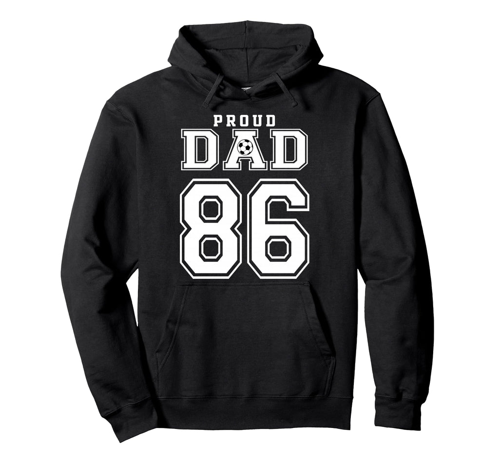 Number 86 Custom Proud Soccer Hoodie - Casual Everyday Wear for Adults - T-Shirt, Sweatshirt, Hoodie