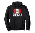 Peru Flag Football Soccer Team Pride Hoodie - Aesthetic Graphic for Adults - T-Shirt, Sweatshirt, Hoodie