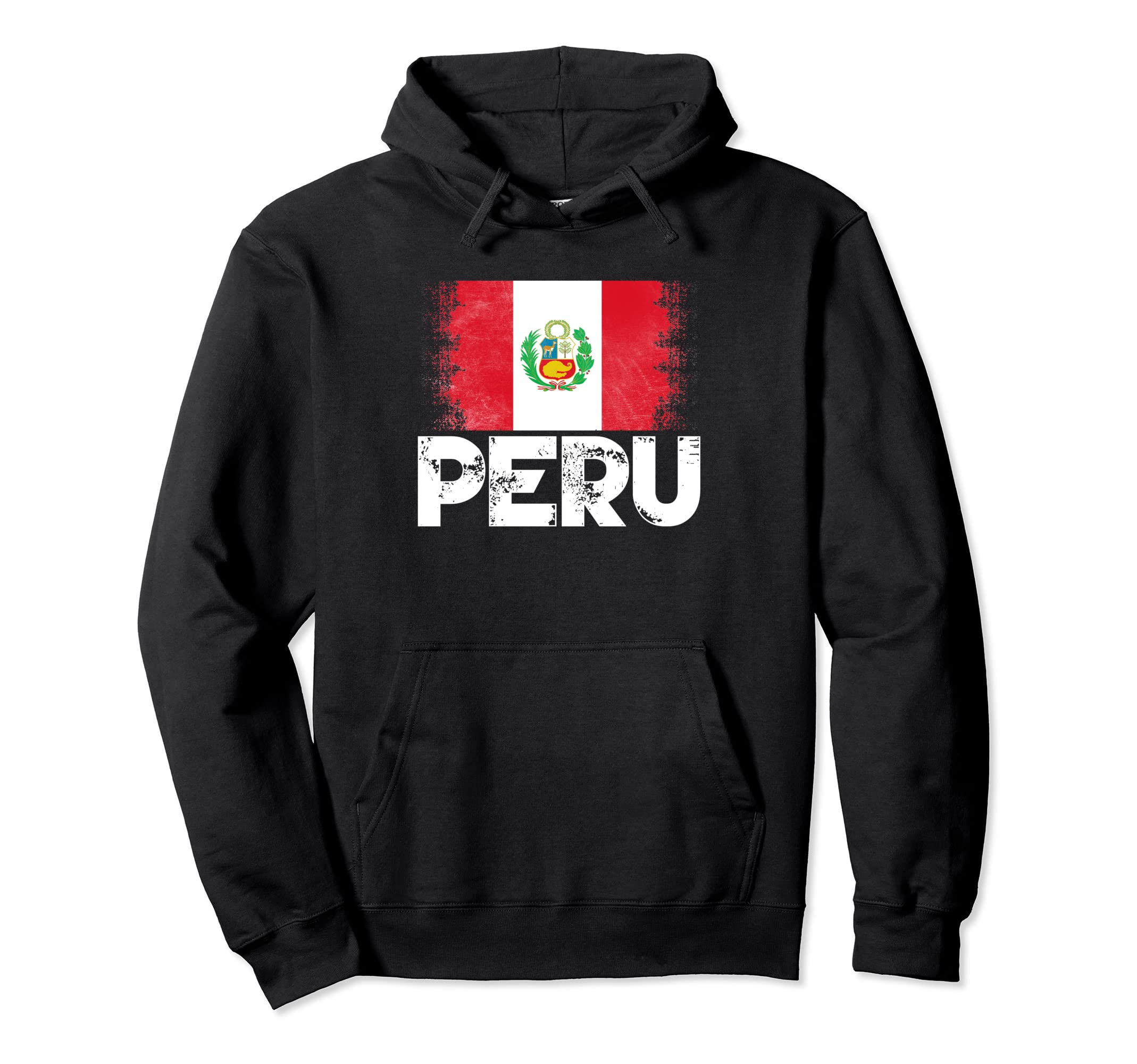 Peru Flag Football Soccer Team Pride Hoodie - Aesthetic Graphic for Adults - T-Shirt, Sweatshirt, Hoodie