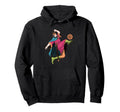 King Is Kicking Shield Game Soccer Hoodie - Streetwear Style Unisex - T-Shirt, Sweatshirt, Hoodie