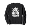 Ice Hockey Keeper Mama Ice Hockey Sweatshirt - Minimalist Print Unisex - T-Shirt, Sweatshirt, Hoodie