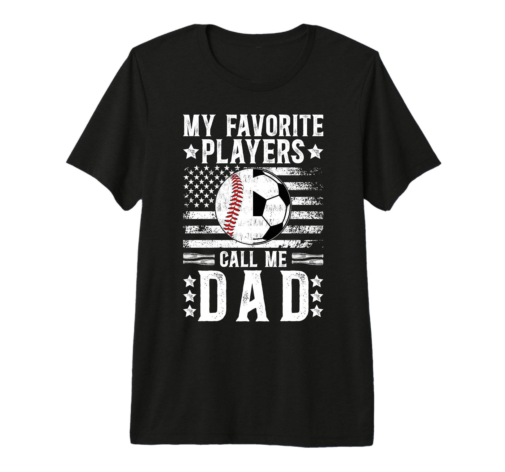 Mens My Favorite Players Call Me Dad T-Shirt - Novelty Apparel Unisex - T-Shirt, Sweatshirt, Hoodie