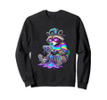 Gaming Raccoon 90S Handheld Sweatshirt - Streetwear Style for Adults - T-Shirt, Sweatshirt, Hoodie