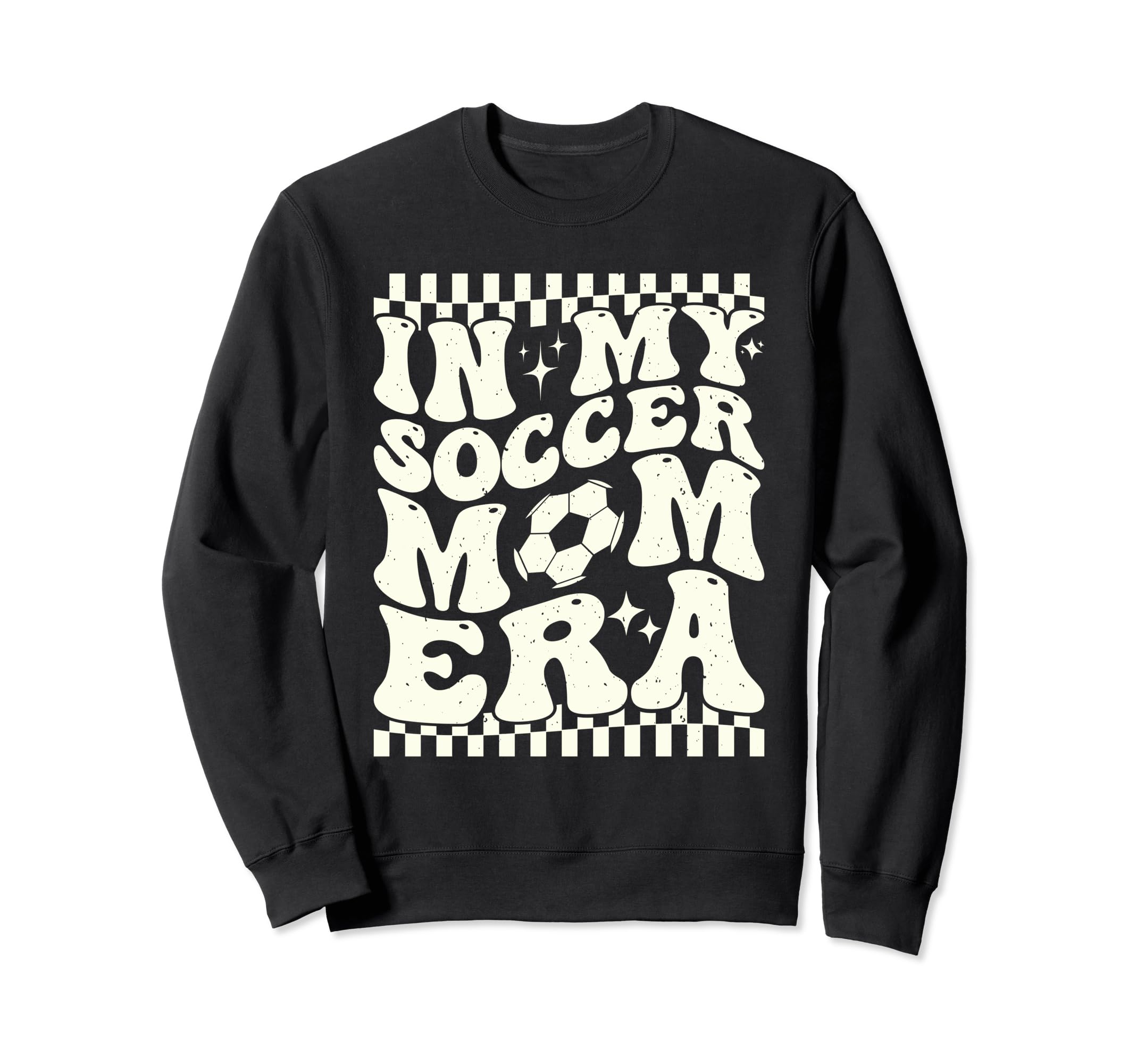 My Soccer Mom Era Sports Fans Mother Sweatshirt - Graphic Print for Adults - T-Shirt, Sweatshirt, Hoodie