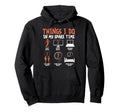 Things I Do My Spare Time Soccer Hoodie - Casual Everyday Wear Unisex - T-Shirt, Sweatshirt, Hoodie