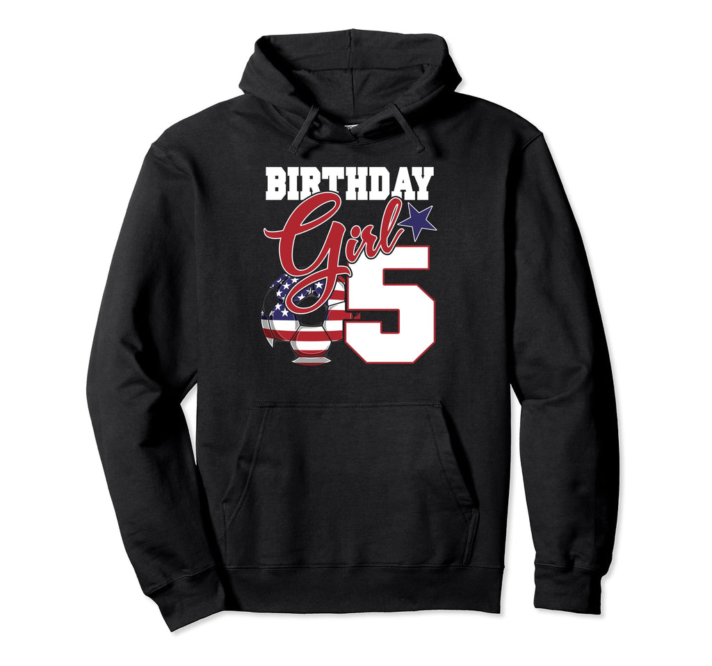 5Th Birthday Party Patriotic American Hoodie - Fun Novelty Design Unisex - T-Shirt, Sweatshirt, Hoodie