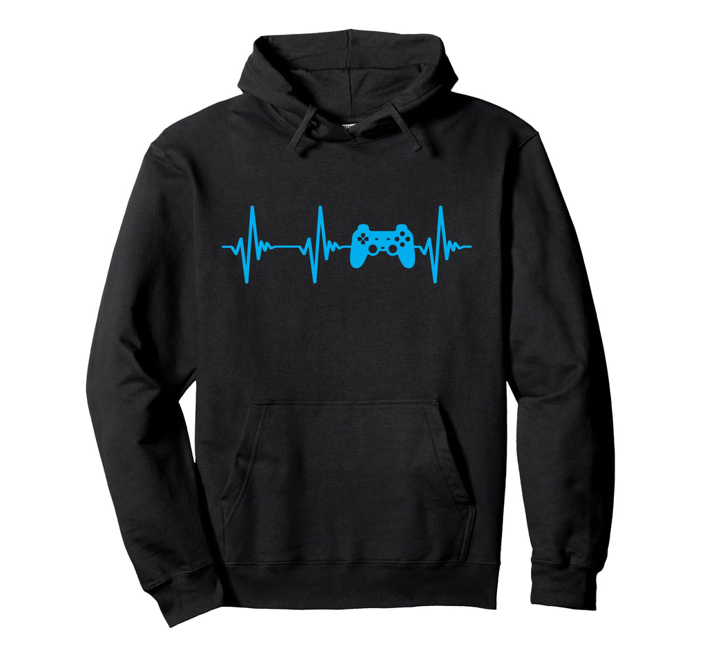 Heartbeat Gamer Gaming Sweatshirts Sweatshirt - Streetwear Style Unisex - T-Shirt, Sweatshirt, Hoodie