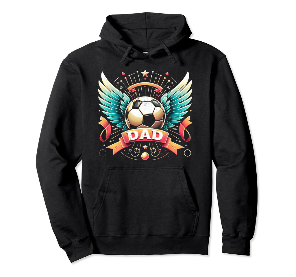 Soccer Dad Family Matching Dad Hoodie - Fun Novelty Design for Adults - T-Shirt, Sweatshirt, Hoodie