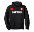 Swiss Football Soccer Jersey Ball Travel Hoodie - Streetwear Style Unisex - T-Shirt, Sweatshirt, Hoodie