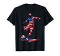 Soccer Drip American Flag 4Th July T-Shirt - Streetwear Style Men Women - T-Shirt, Sweatshirt, Hoodie