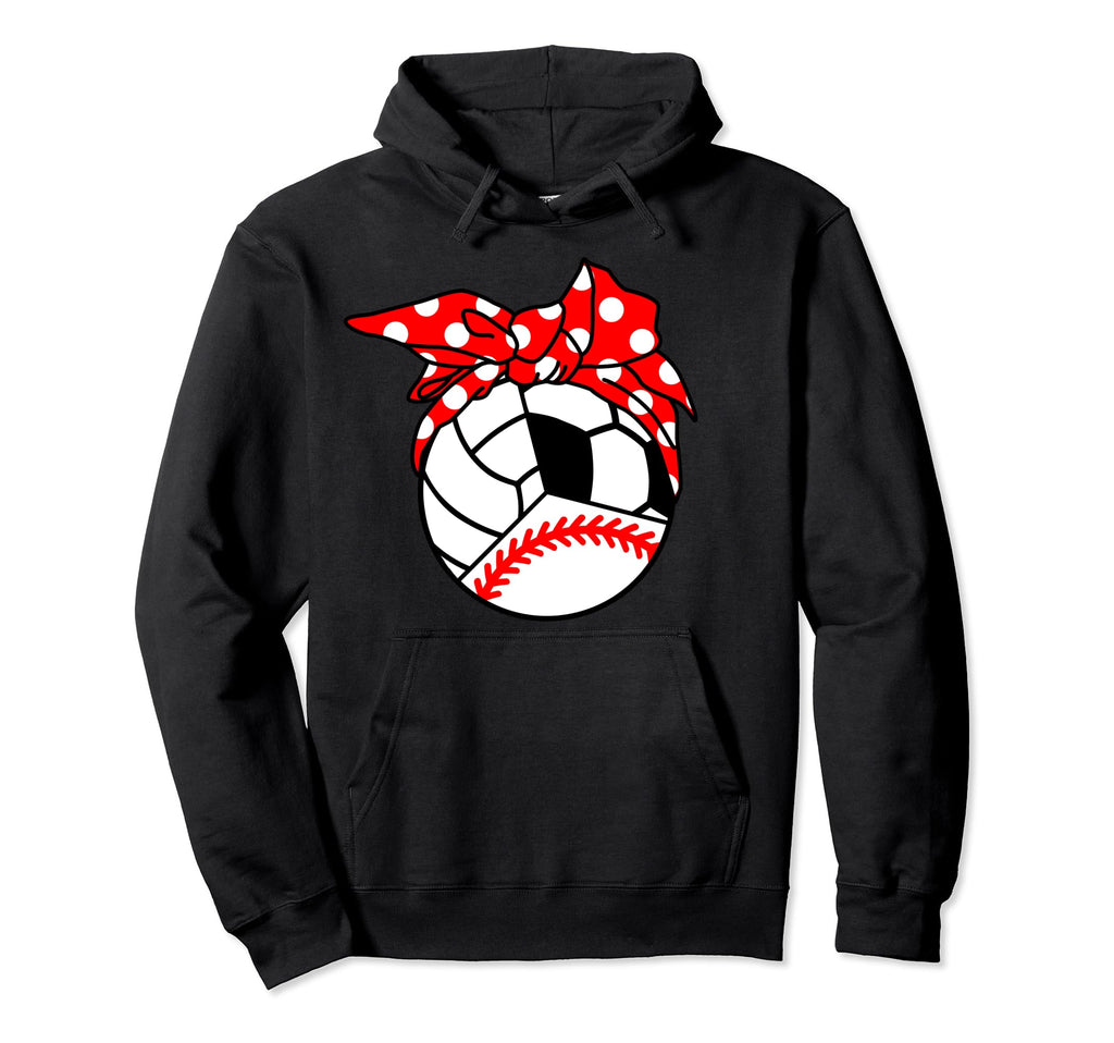 Baseball Volleyball Soccer Player Hoodie - Casual Everyday Wear for Adults - T-Shirt, Sweatshirt, Hoodie