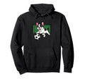 Goalkeeper Puppy French Bulldogs Soccer Hoodie - Streetwear Style Unisex - T-Shirt, Sweatshirt, Hoodie