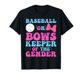 Baseball Or Bows Funny Keeper Gender T-Shirt - Aesthetic Graphic Men Women - T-Shirt, Sweatshirt, Hoodie