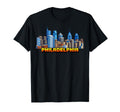 Philadelphia 8 Bit Video Arcade Gamer T-Shirt - Novelty Apparel Unisex - T-Shirt, Sweatshirt, Hoodie