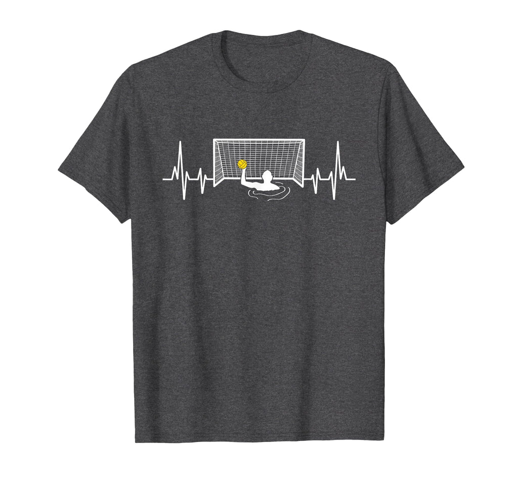 Water Polo Player Pulse Heartbeat T-Shirt - Fun Novelty Design for Adults - T-Shirt, Sweatshirt, Hoodie