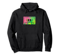80S Nostalgia Music Cassette Tape Vivid Hoodie - Graphic Print for Adults - T-Shirt, Sweatshirt, Hoodie
