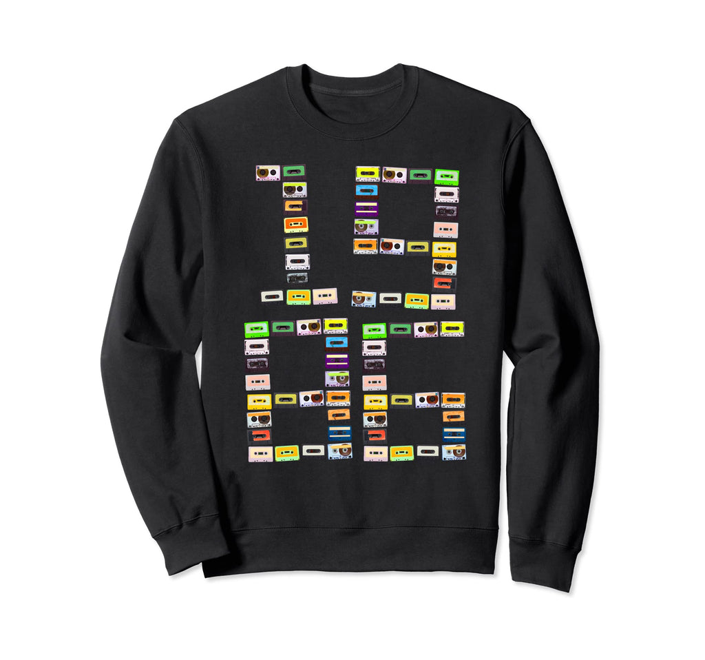 Born 1986 Cassette Tapes Sweatshirt - Casual Everyday Wear Men Women - T-Shirt, Sweatshirt, Hoodie