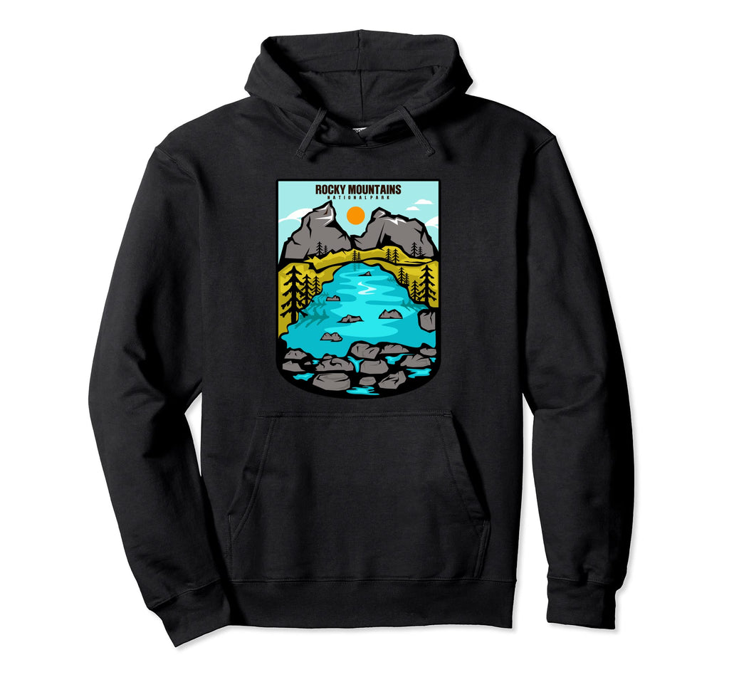 Rocky Mountains National Park Hoodie - Streetwear Style for Adults - T-Shirt, Sweatshirt, Hoodie