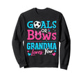 Goals Or Bows Grandma Loves You Sweatshirt - Minimalist Print Unisex - T-Shirt, Sweatshirt, Hoodie